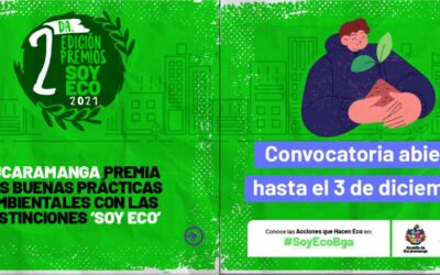 Bucaramanga premia las buenas prácticas ambientales en los premios Soy Eco 2021