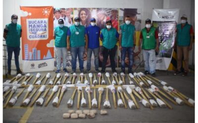 2.000 unidades de pólvora fueron incautadas en Bucaramanga