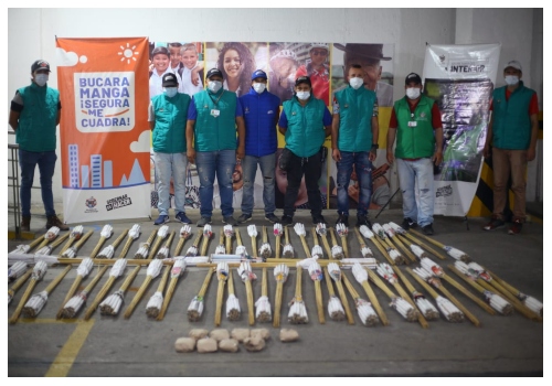 2.000 unidades de pólvora fueron incautadas en Bucaramanga
