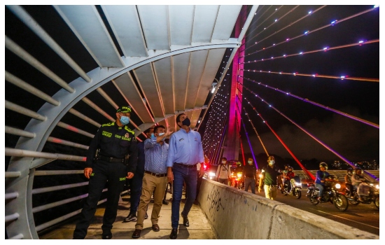 Plan de seguridad para salvaguardar la vida de los bumangueses en Navidad