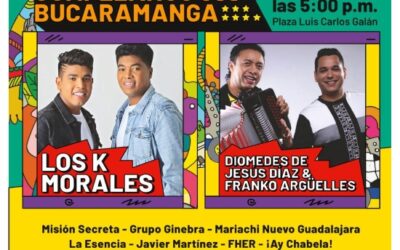 Así puede disfrutar del Gran Concierto del Cumpleaños 399 de Bucaramanga