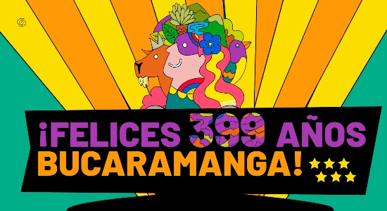 Feliz cumpleaños Bucaramanga