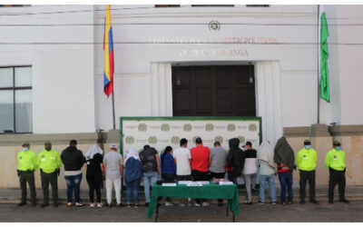 En un 22% aumentaron las capturas en Bucaramanga