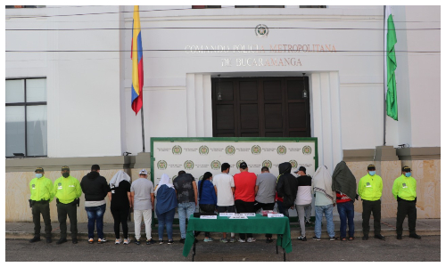 En un 22% aumentaron las capturas en Bucaramanga