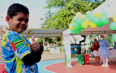 Más de 800 niños se beneficiaron de la primera Jornada Nacional de Vacunación en Bucaramanga