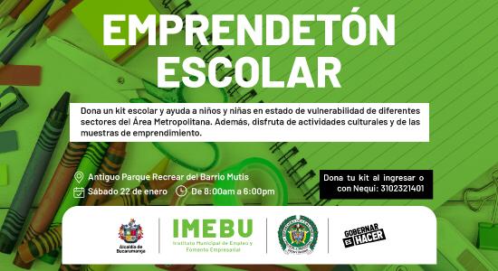 Fotografía: Gabriela Jaimes / Prensa Alcaldía de Bucaramanga. Emprendetón Escolar.
