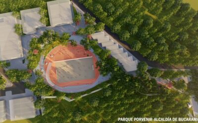 Así quedará el nuevo parque que se construirá en el barrio Porvenir