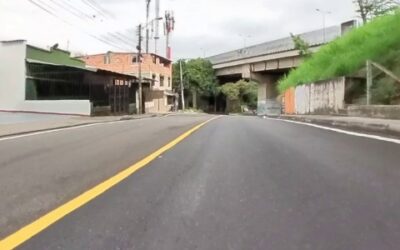 Así se transformó la carretera antigua de Bucaramanga