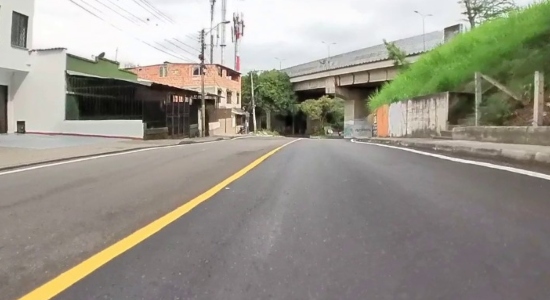Así se transformó la carretera antigua de Bucaramanga