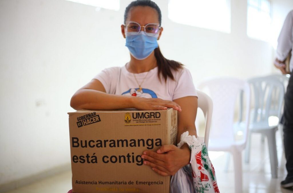 115 familias se han beneficiado con ayudas humanitarias
