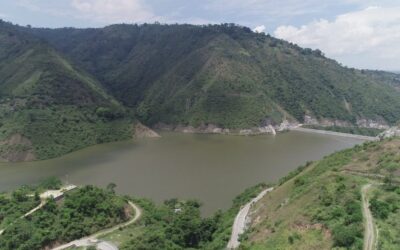 Por primera vez el Embalse de Bucaramanga suministra agua para el área metropolitana