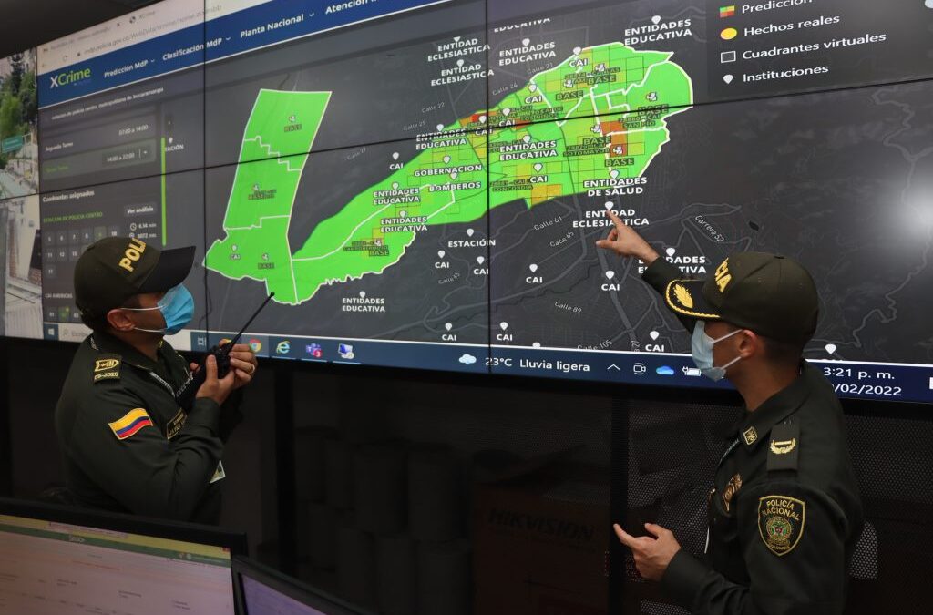 Alcaldía dotó de tecnología los Centros Estratégicos de la Policía