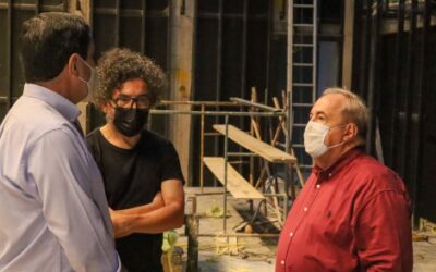 En un 90% avanzan las obras de Teatro Escuela de Bucaramanga