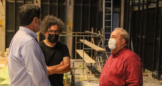 En un 90% avanzan las obras de Teatro Escuela de Bucaramanga