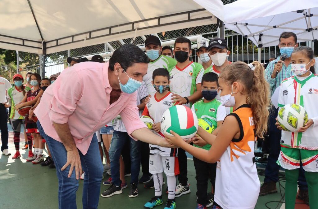 Así regresaron las escuelas de formación deportiva