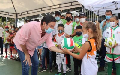 Así regresaron las escuelas de formación deportiva