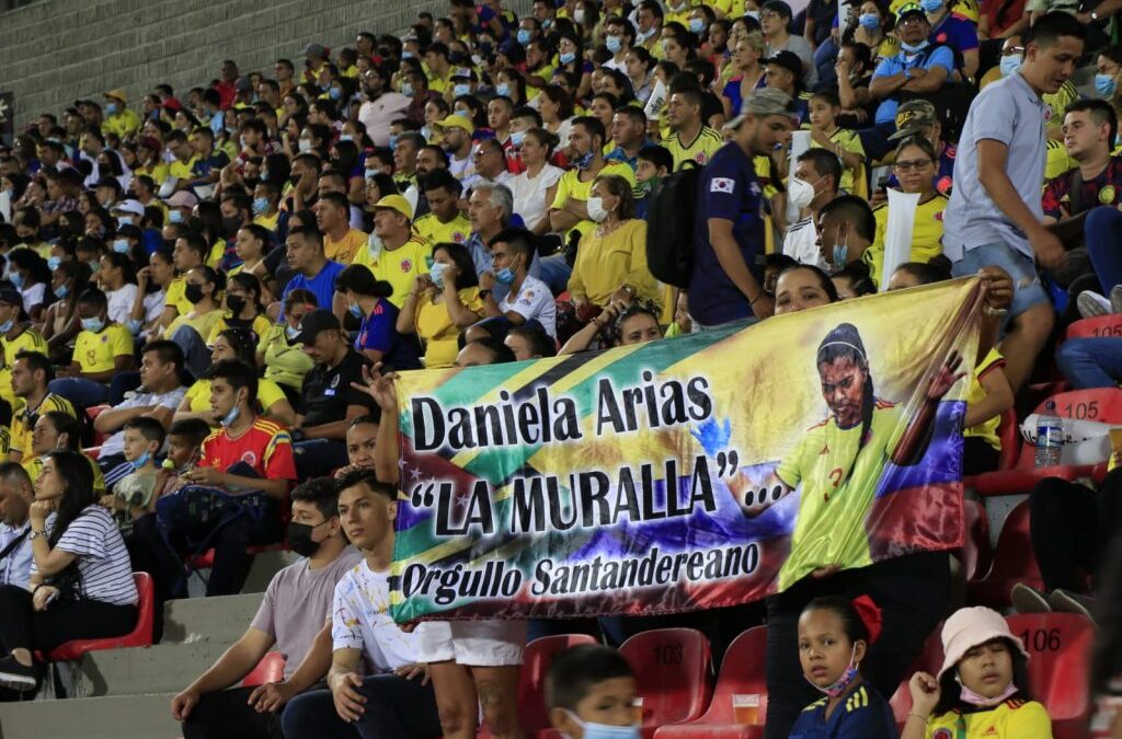 Más de 12.000 bumangueses apoyaron a la Selección Colombia femenina en la antesala a la Copa América