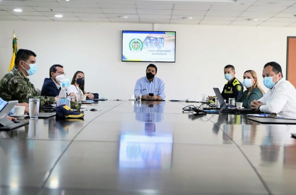 Conozca las acciones a implementar tras el Consejo de Seguridad en Bucaramanga