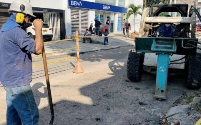 Más de 50 mil huecos se han tapado en las vías de Bucaramanga