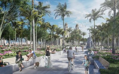 Plan C, Ciudad Caminable: así quedarán los parques del Centro de Bucaramanga