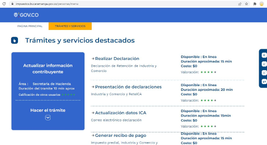 Conozca el nuevo proceso para declarar el impuesto de Industria y Comercio