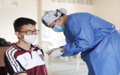 Bucaramanga superó las 164 mil dosis aplicadas en colegios