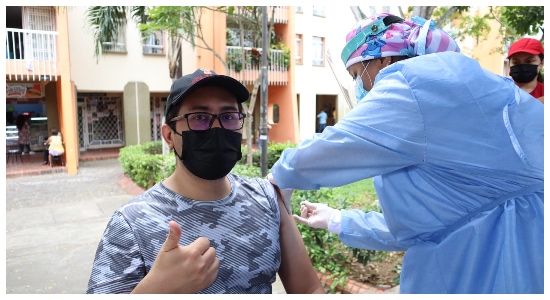 En Bucaramanga se registran ocho casos diarios de covid-19