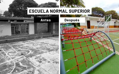 La próxima semana se entregarán las obras de la Escuela Normal Superior