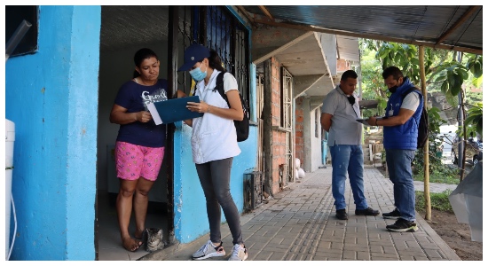 En Bucaramanga se previene el dengue casa a casa