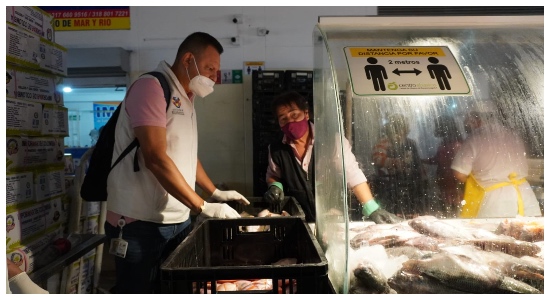 Alcaldía adelanta operativos de control y vigilancia de alimentos en Centroabastos