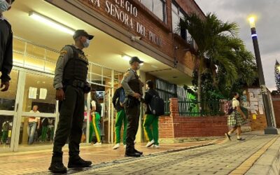 Bucaramanga continúa reforzando la seguridad en los entornos escolares