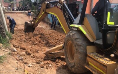 Conozca la nueva vía que se construye en el barrio Granjas de Provenza