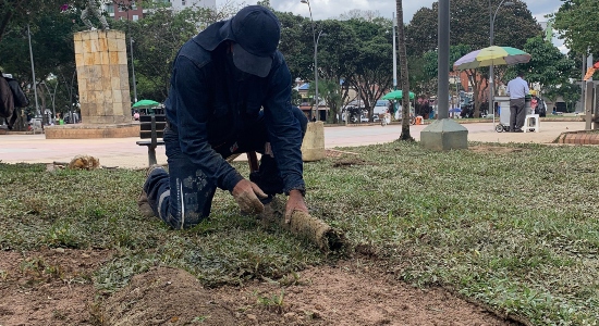 Alcaldía fortalecerá la restauración de parques y zonas verdes