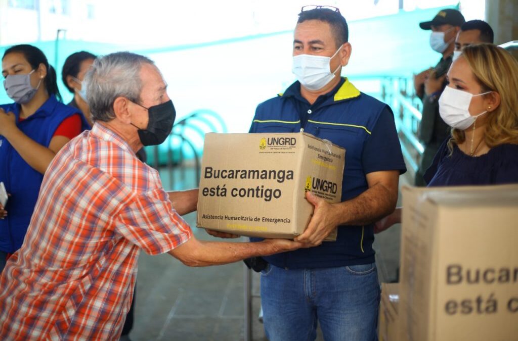 Alcaldía ha entregado 460 ayudas humanitarias a damnificados por lluvias