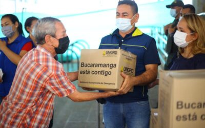 Alcaldía ha entregado 460 ayudas humanitarias a damnificados por lluvias