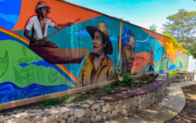 Bucaramanga cuenta con un mural con realidad aumentada en homenaje a las víctimas del conflicto