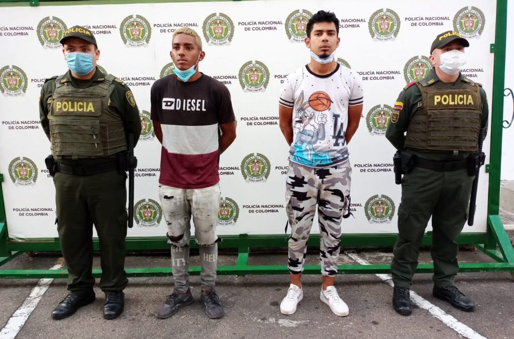 Dos extranjeros, vinculados en cinco hurtos a establecimientos, fueron enviados a la cárcel