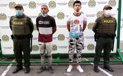Dos extranjeros, vinculados en cinco hurtos a establecimientos, fueron enviados a la cárcel