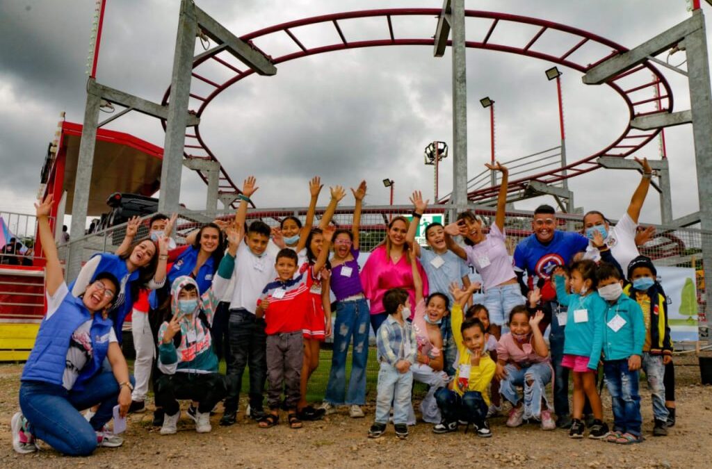 Más de 400 pequeños disfrutaron del Día de la Niñez en la ciudad de hierro