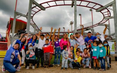 Más de 400 pequeños disfrutaron del Día de la Niñez en la ciudad de hierro