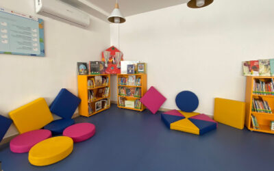Estudiantes del Colegio Comuneros estrenaron moderna biblioteca