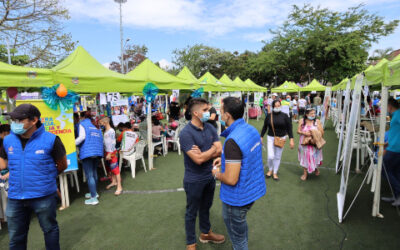 Hoy llegamos al barrio El Rocío con la cuarta feria institucional del 2022