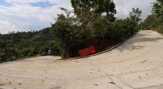 La vereda San Pedro Bajo estrena placa huellas