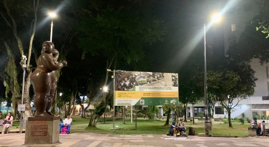 ¡El Parque San Pío sigue en obra! Conozca cómo avanzan los cambios de alumbrado y equipamiento