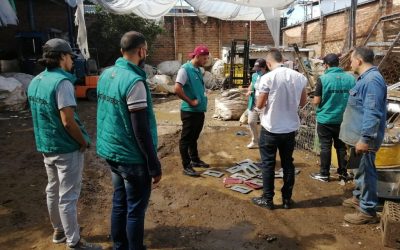 Alcaldía intensifica operativos de control en las chatarrerías de Bucaramanga