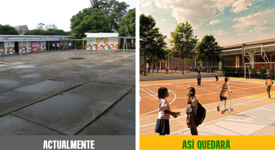 ¡Buenas noticias! Alcaldía repotenciará la sede C del colegio Aurelio Martínez Mutis