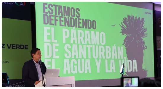 Alcalde Cárdenas solicitó suspender proceso de delimitación del Páramo de Santurbán