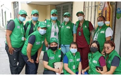 ¡Casa a casa! Así atienden médicos y psicólogos en la Comuna 3