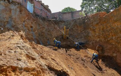 Avanzan en un 31% las obras para frenar la erosión en cuatro barrios de la ciudad