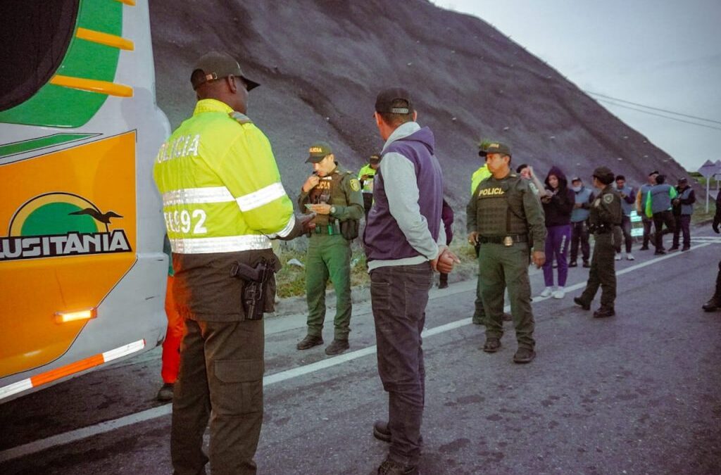 Se refuerzan los controles migratorios en las vías de acceso a Bucaramanga